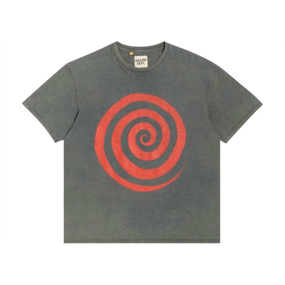 NEW GALLERY men's lost short sleeve tee in faded black
